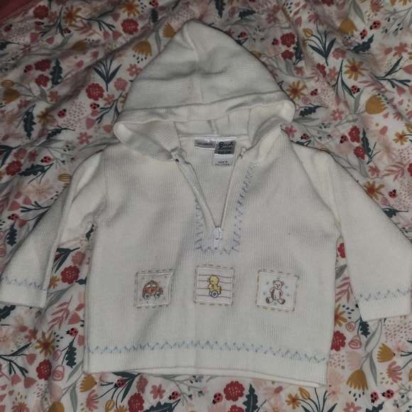 Sarah Louise England Baby Sweater Size 3mos. - Picture 4 of 7